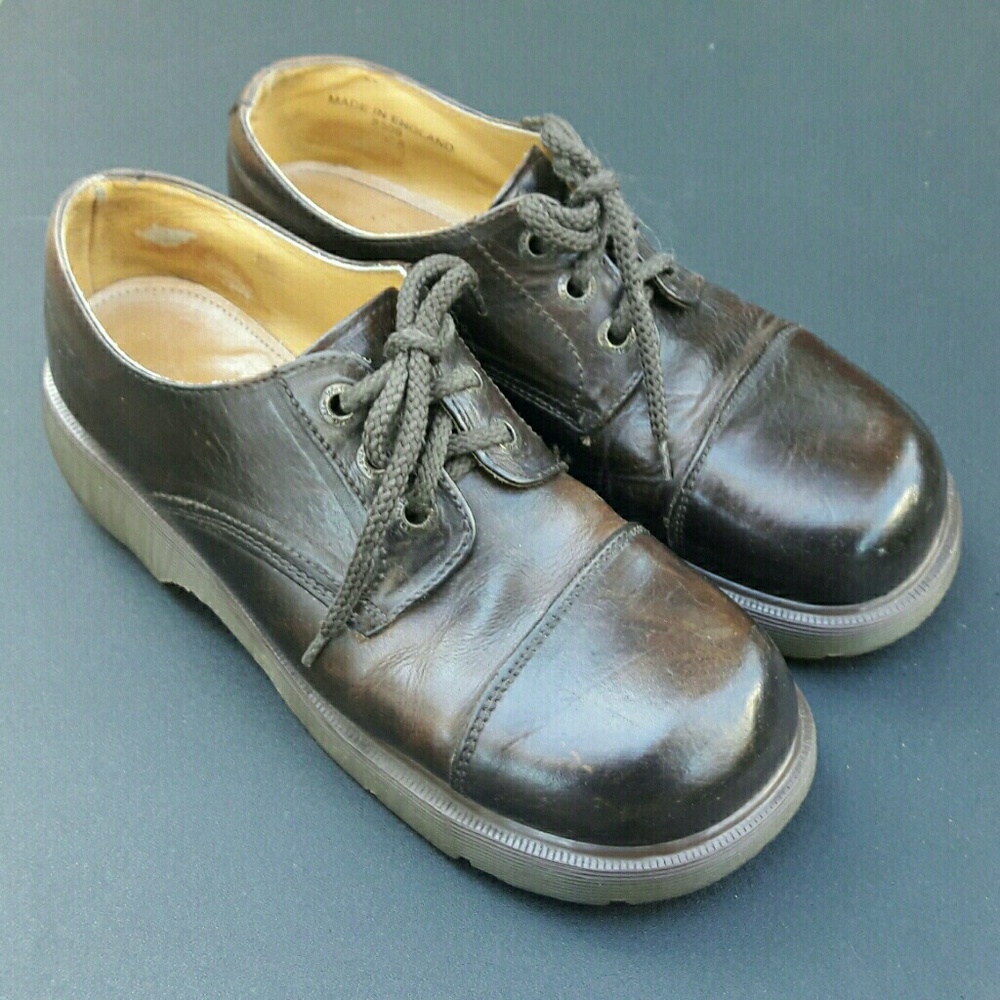 Vintage Dr. Martens Brown Oxfords